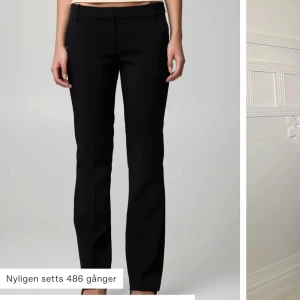 Svarta kostymbyxor - Helt oanvända kostymbyxor från bikok, lappen sitter kvar. Säljer då jag köpte två par💓