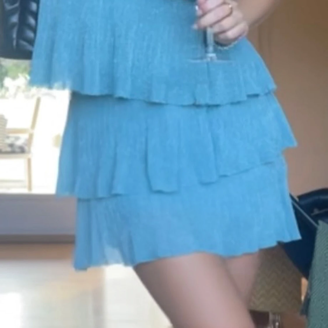 Kjol och topp från zara med volangers - 91