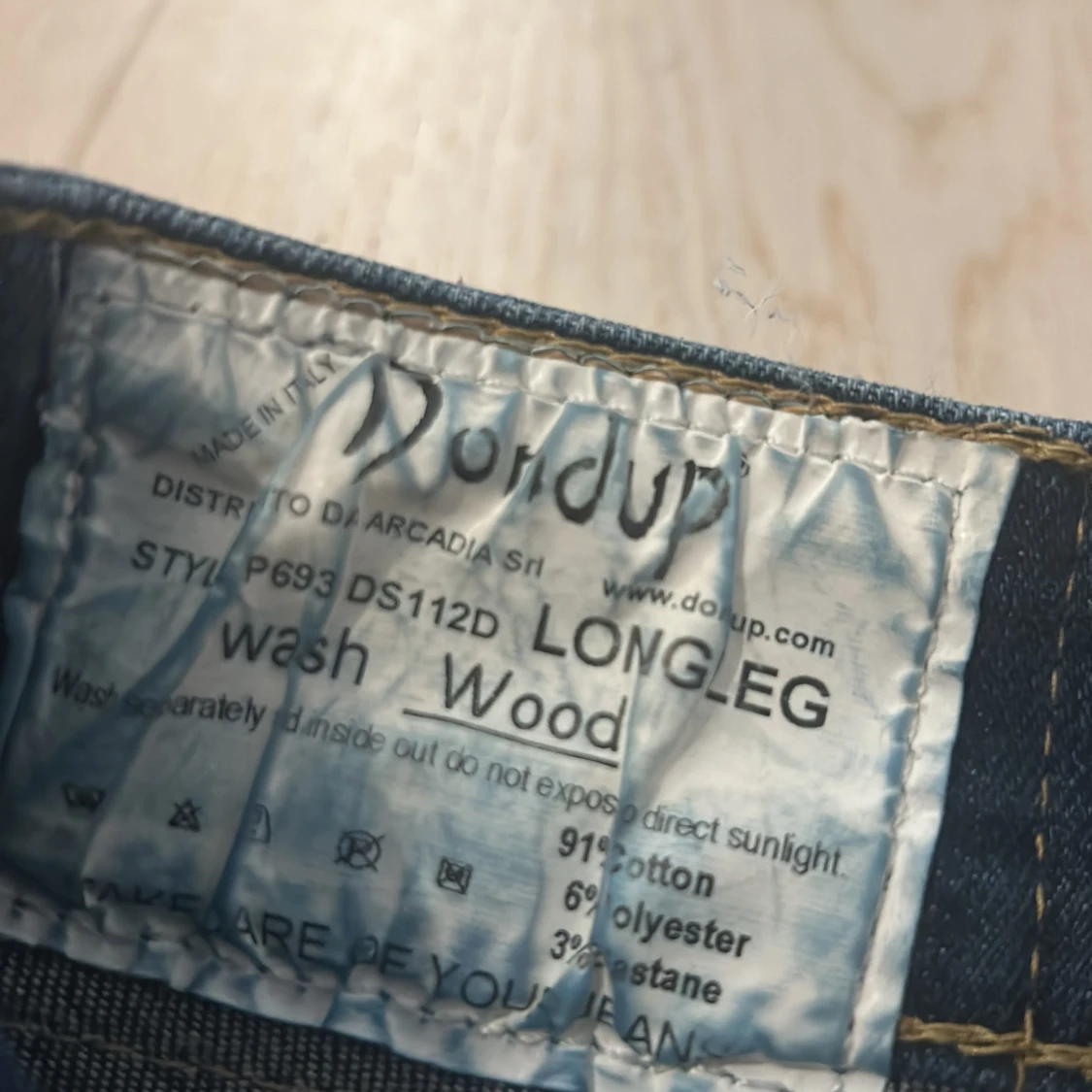 Mörkblå jeans från Dondup - 2