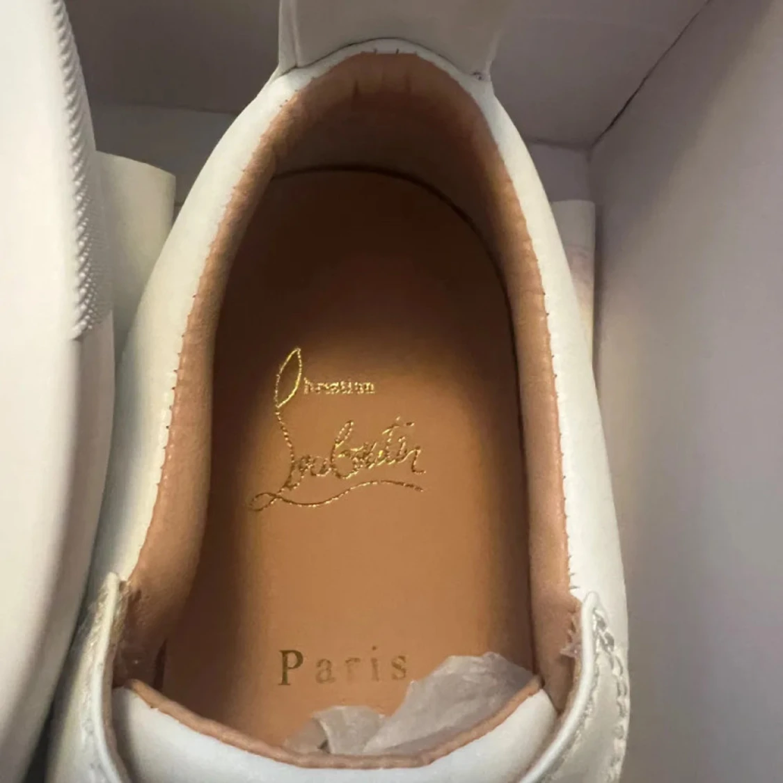 Vita sneakers från Christian Louboutin - 1