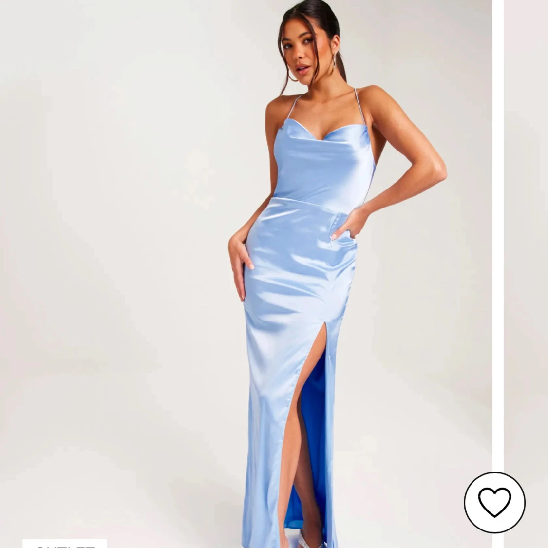 blå klänning från nelly