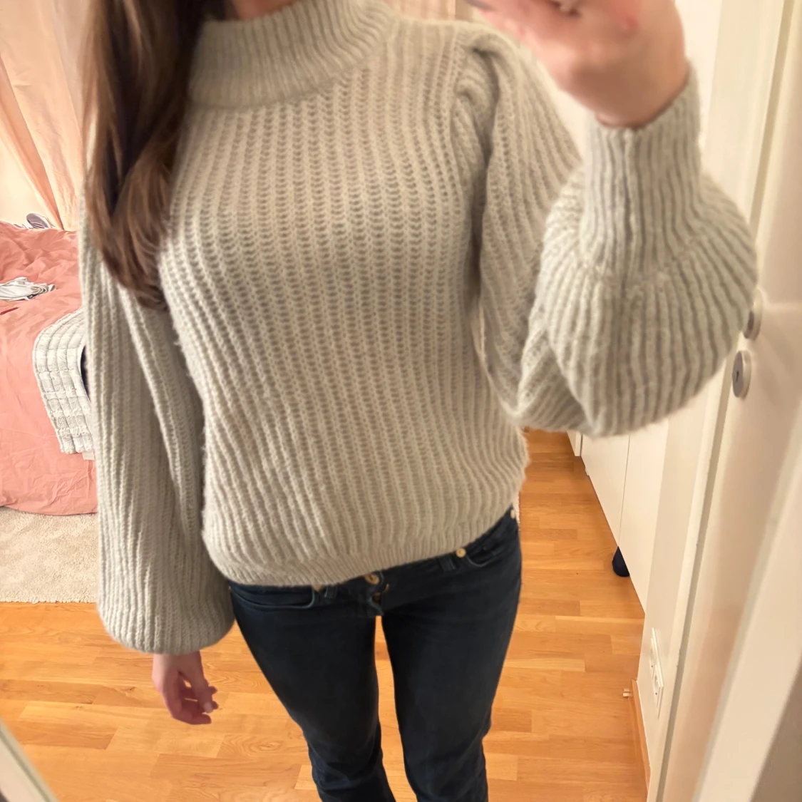 Grå stickad tröja från NA-KD - 2