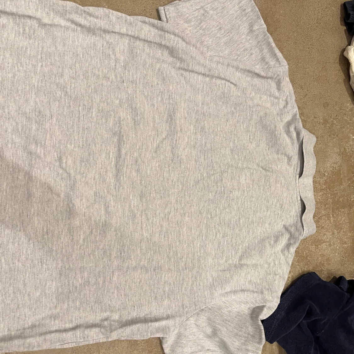 Grå pikétröja från Ralph Lauren - 92