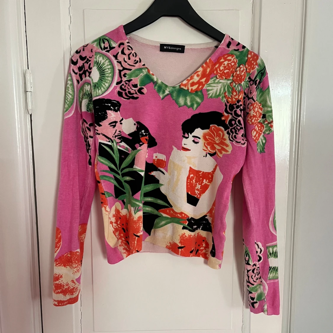 Stickad tröja / topp