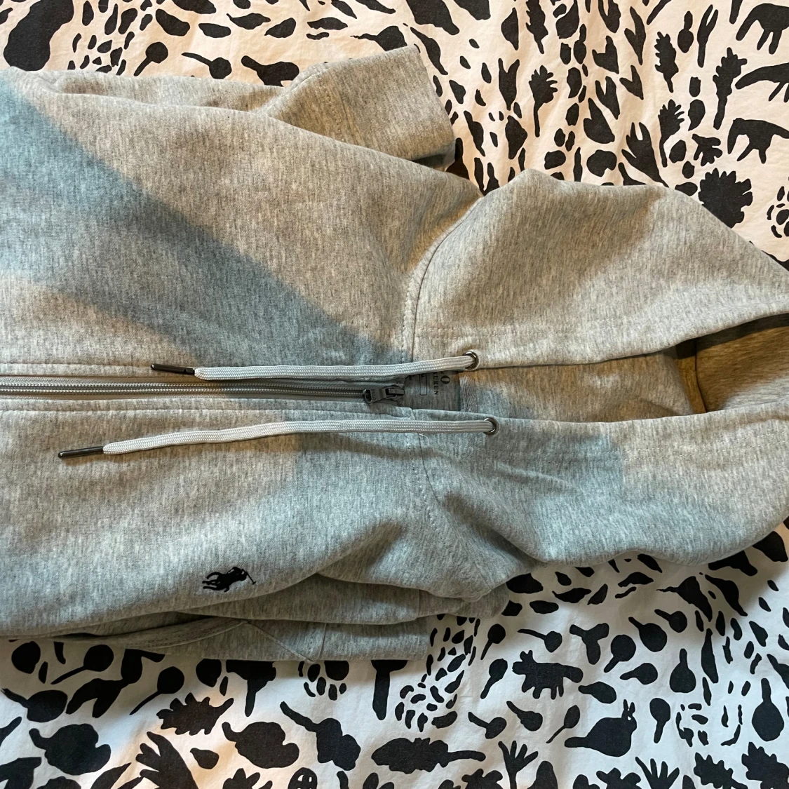 Ralph Lauren Zip Hoodie Grå - Strl S - 91
