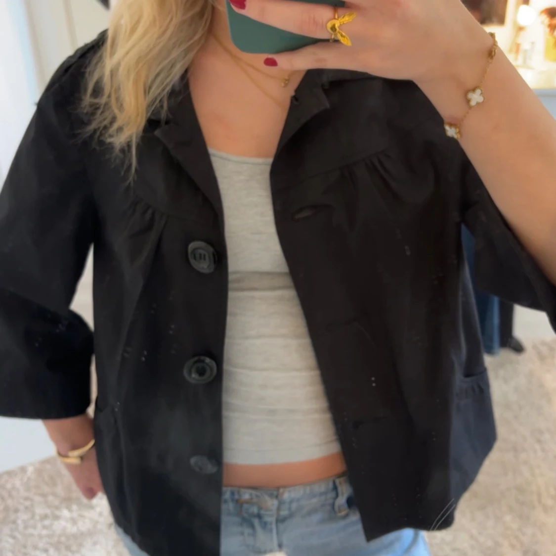 Trekvartsärmad jacka - 91