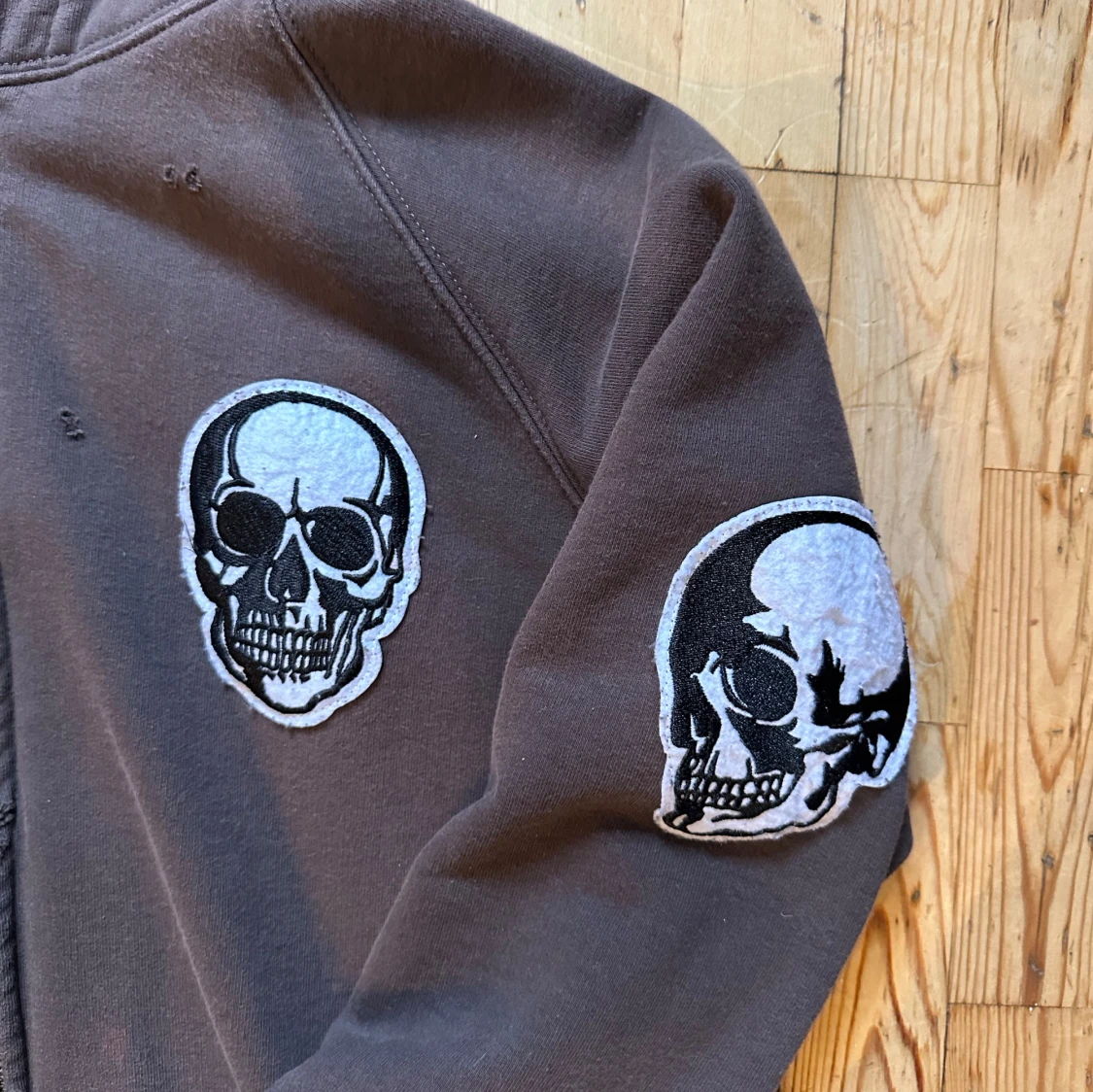 Number (n)ine skull zipper - 90