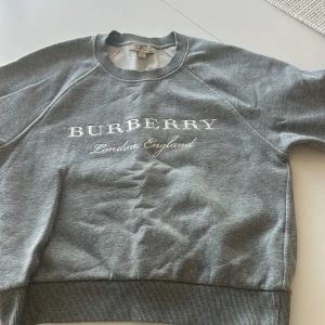 Burberry sweatshirt  - 100 procent äkta burberry sweatshirt i dam strlk small. Väldigt fint skick 9/10 inprisip ny! Pris kan diskuteras!