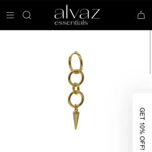 Chunky Hoop🎀 - Jätte snyggt örhängen som inte har kommit till användning!!💗Bara 1