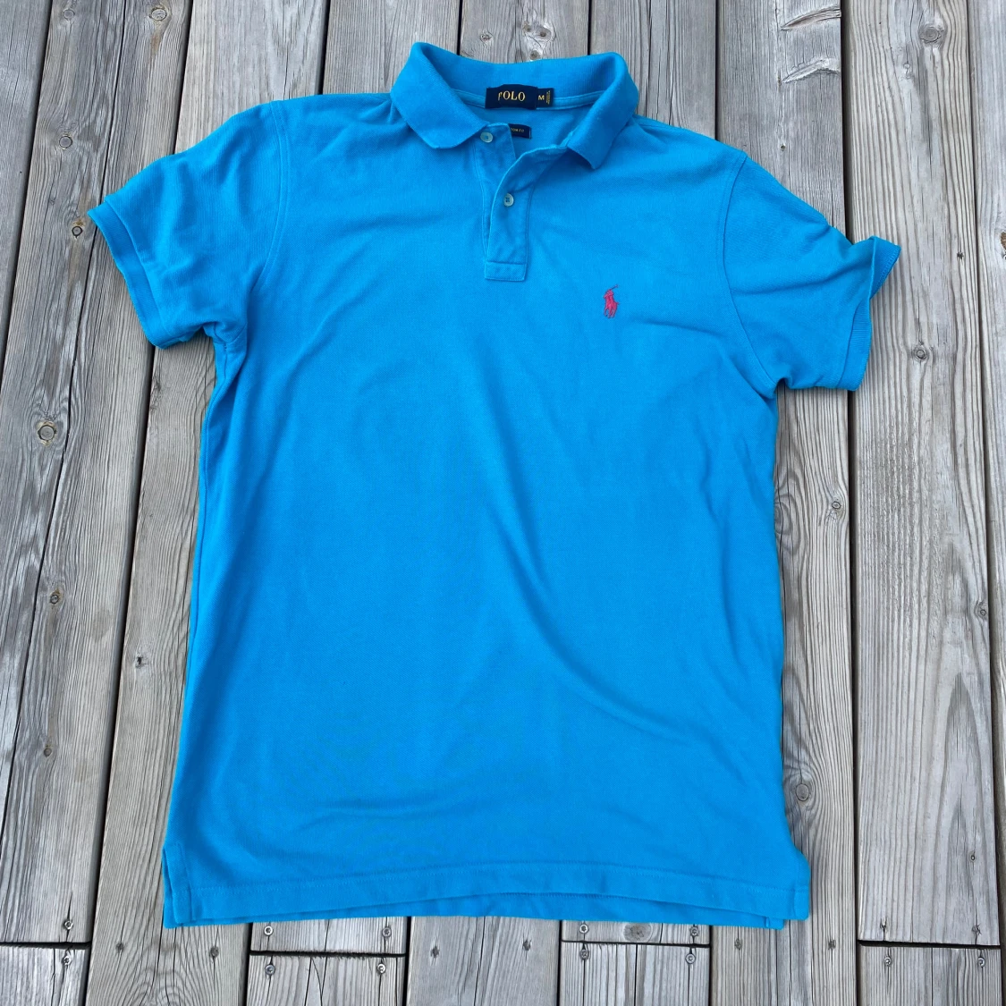 Blå Ralph Lauren polotröja