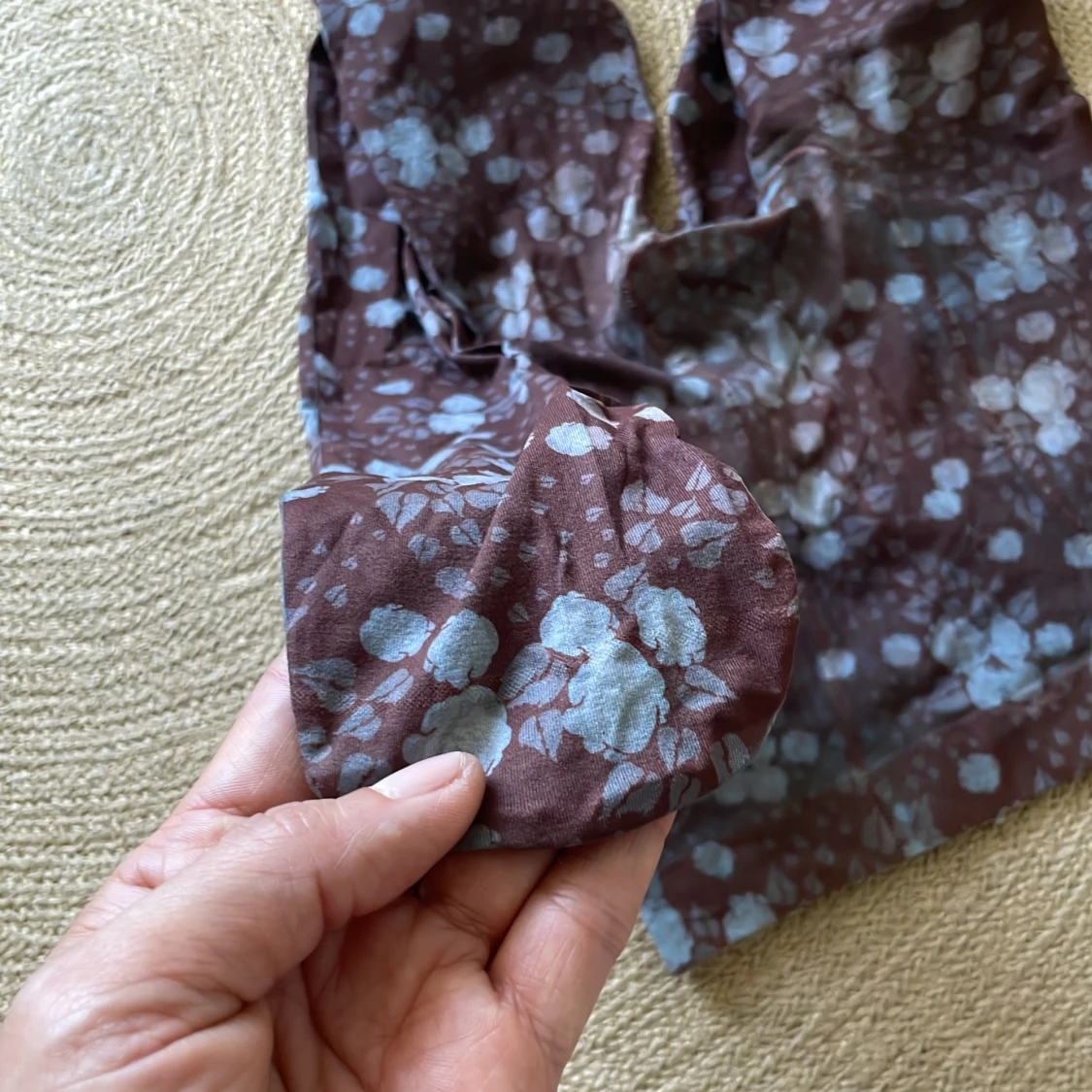 Floral pantyhose  - 91