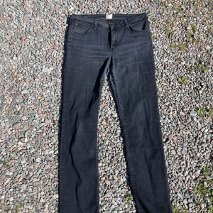 Svarta Lee Jeans - Lee Marion Straight, storlek W32 L33