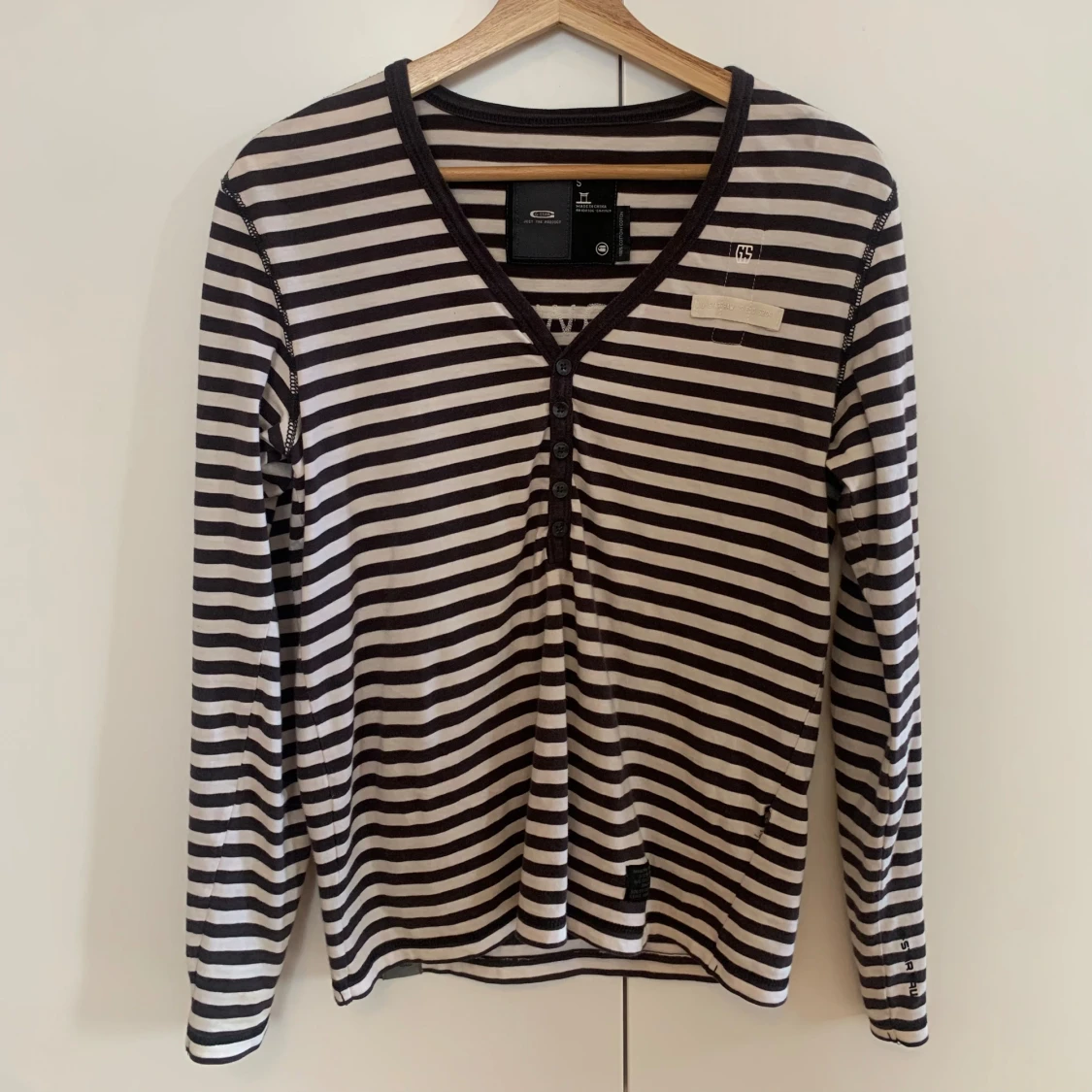 Randig långärmad tröja från G-Star RAW - 1