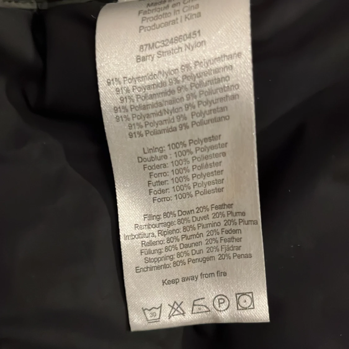 J.Lindeberg dunjacka - 92