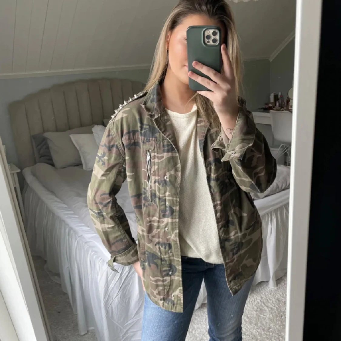 Militär jacka   - 4