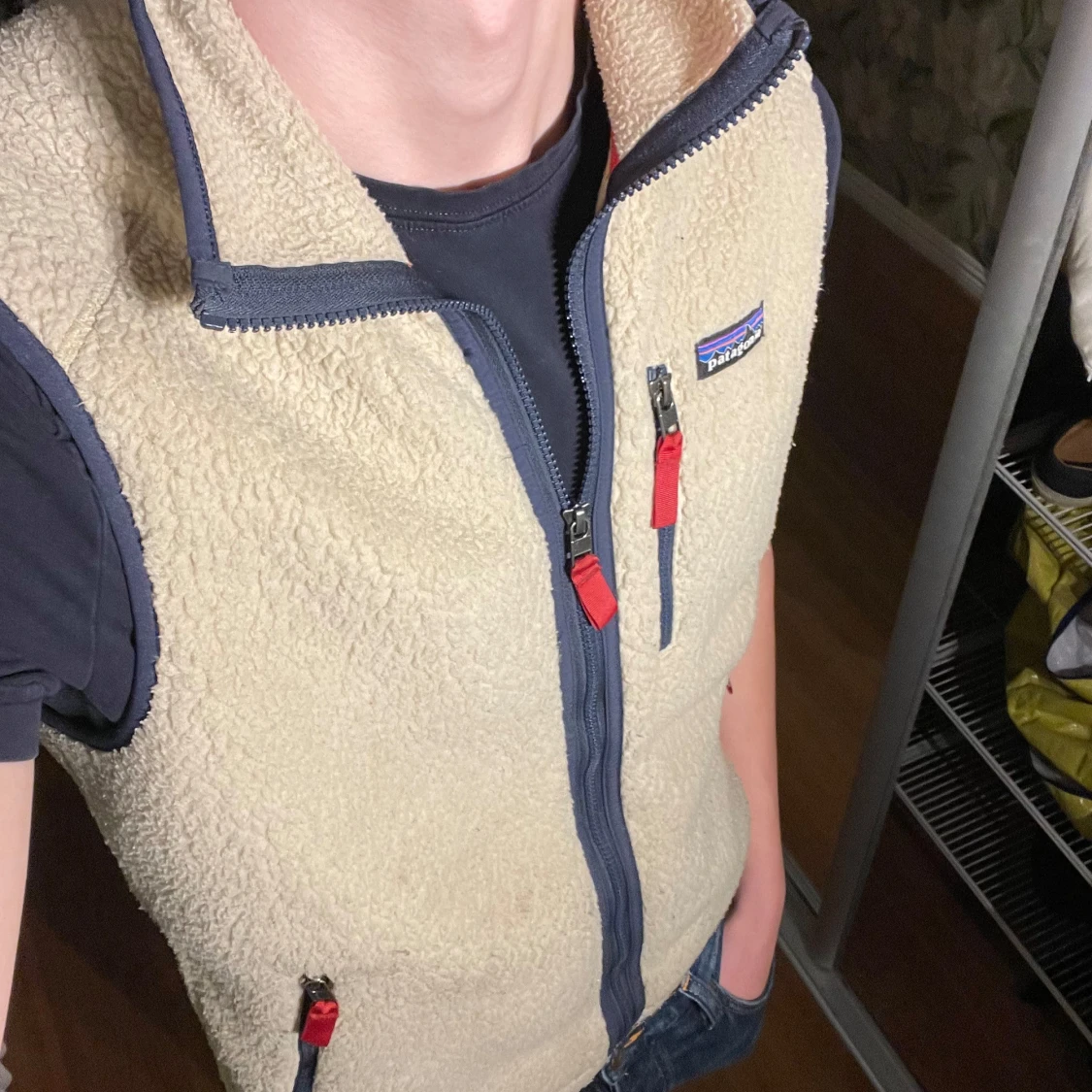 Patagonia fleece väst - 90