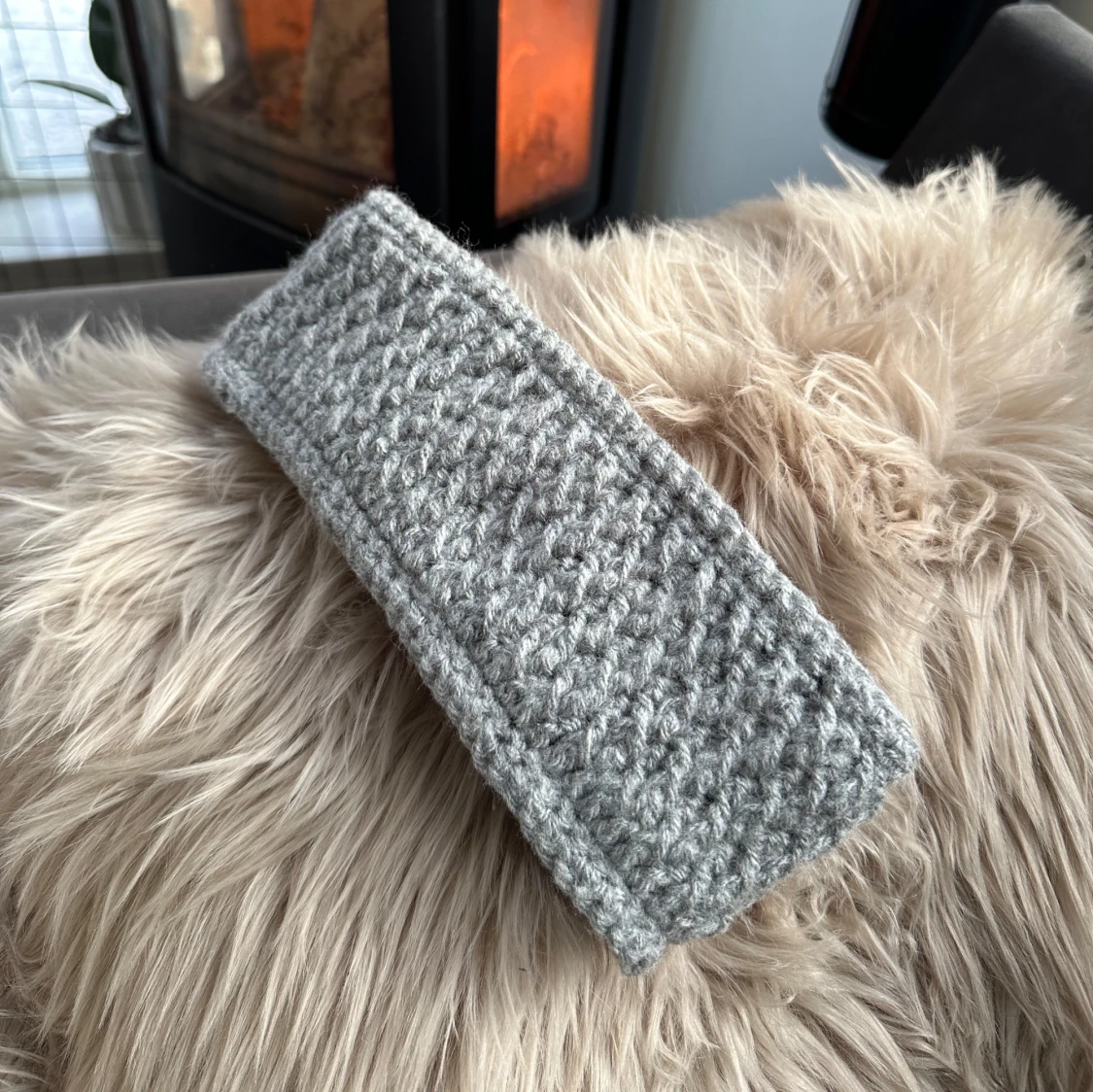 Virkade handgjorda pannband i valfri färg - 92