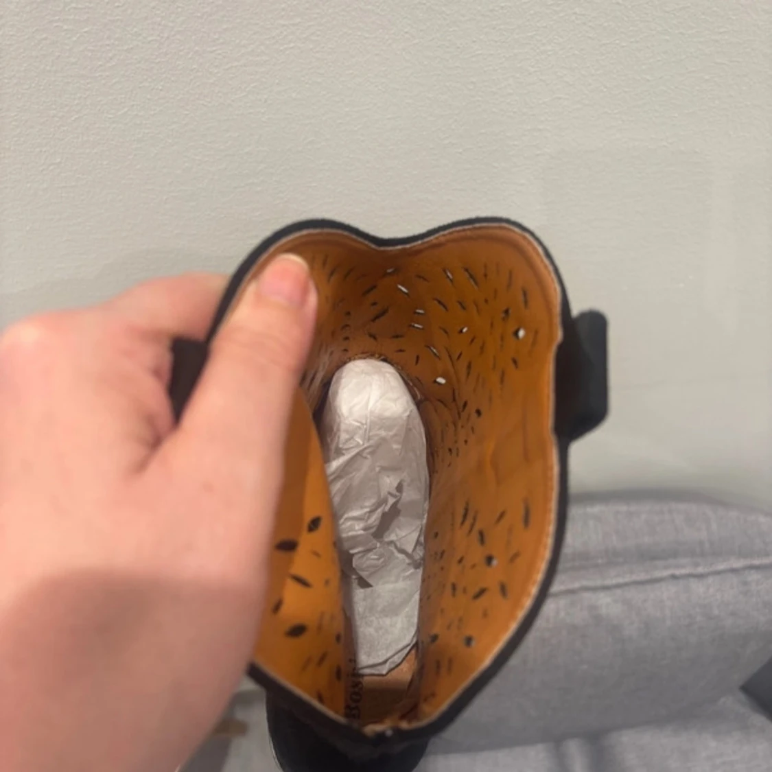 Svarta boots från Boshimao 41 - 93