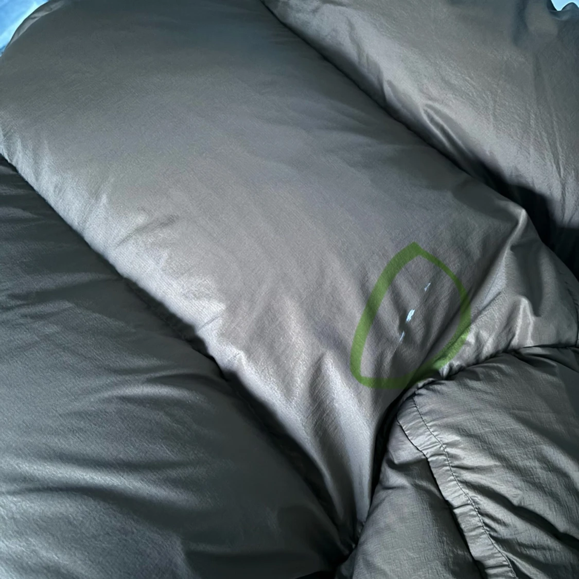 Brun dunjacka i storlek XS - 93