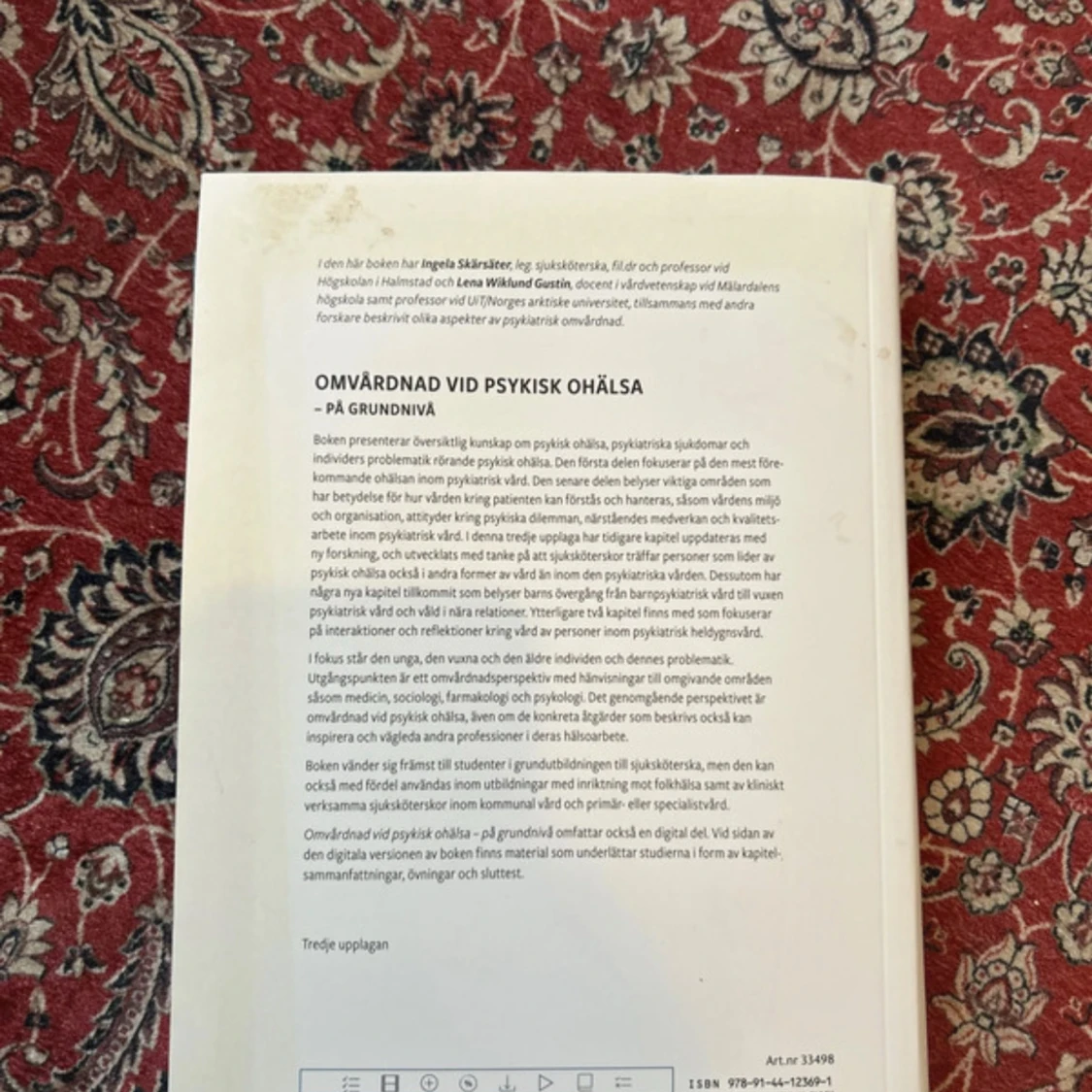 Omvårdnad vid psykisk ohälsa - på grundnivå - 92