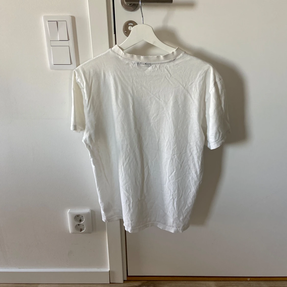 Vit T-shirt J Lindberg