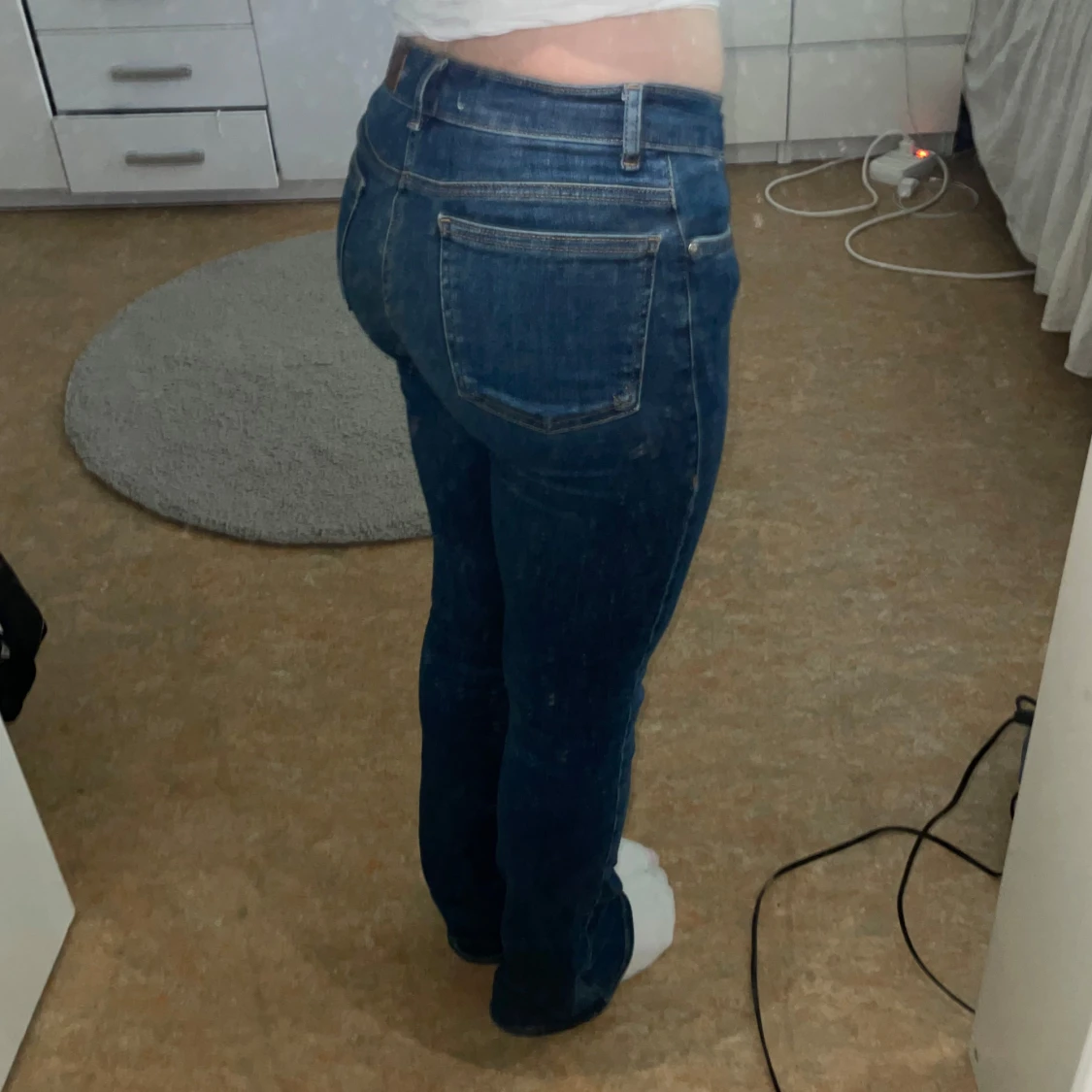 Low bootcut jeans - 90