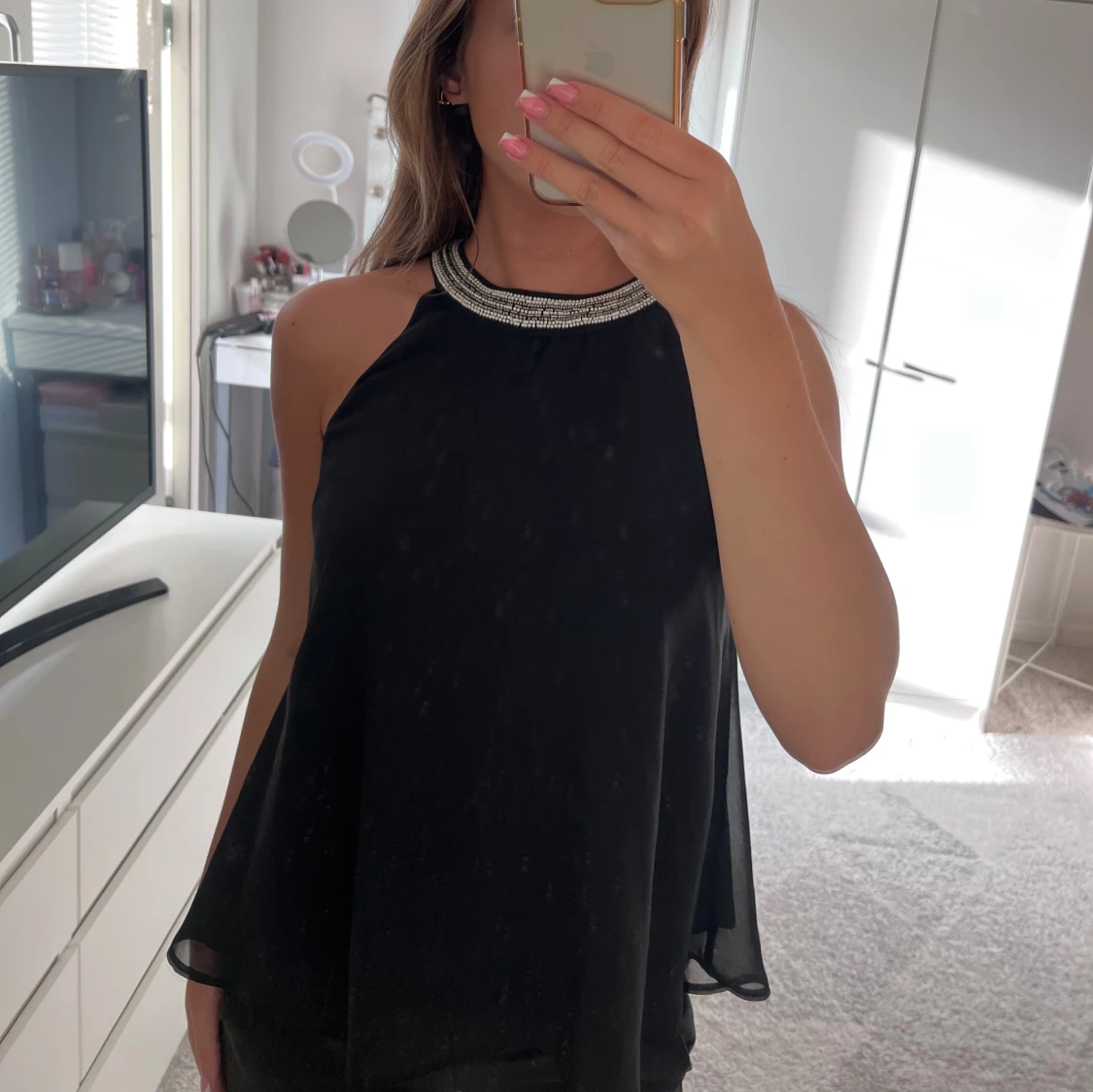 Svart halterblus - 90