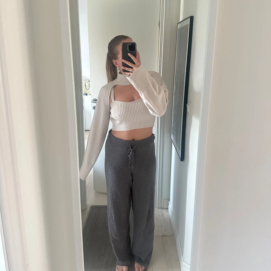 Stickade ärmar - 90