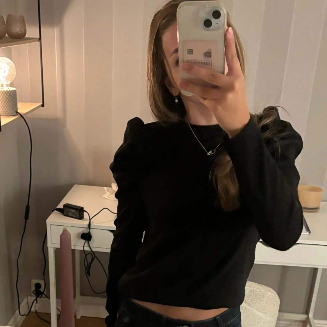 Finstickad tröja  - 90