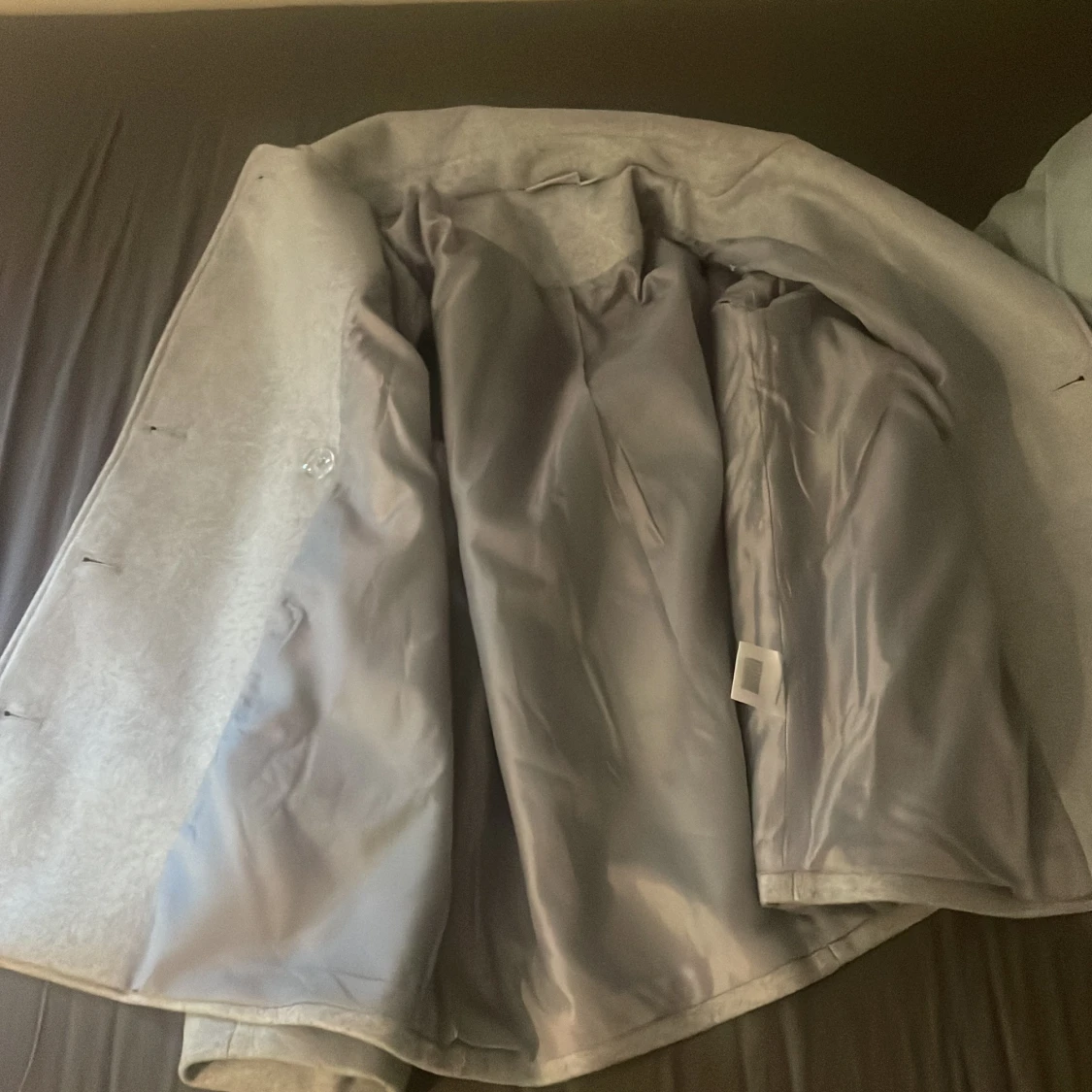 Grå kappa från Zink - 90