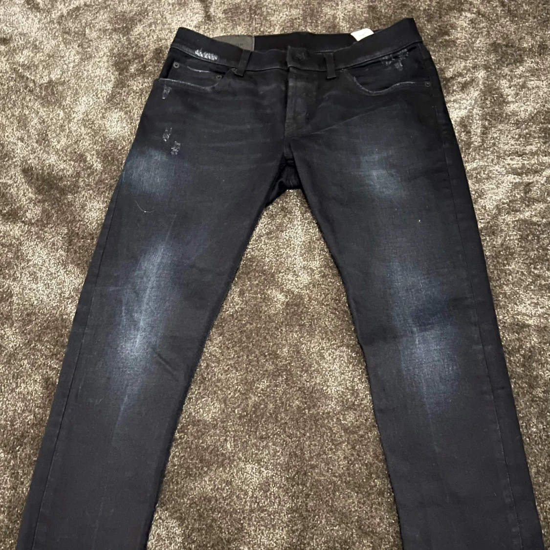 Svarta slim fit jeans från Dondup