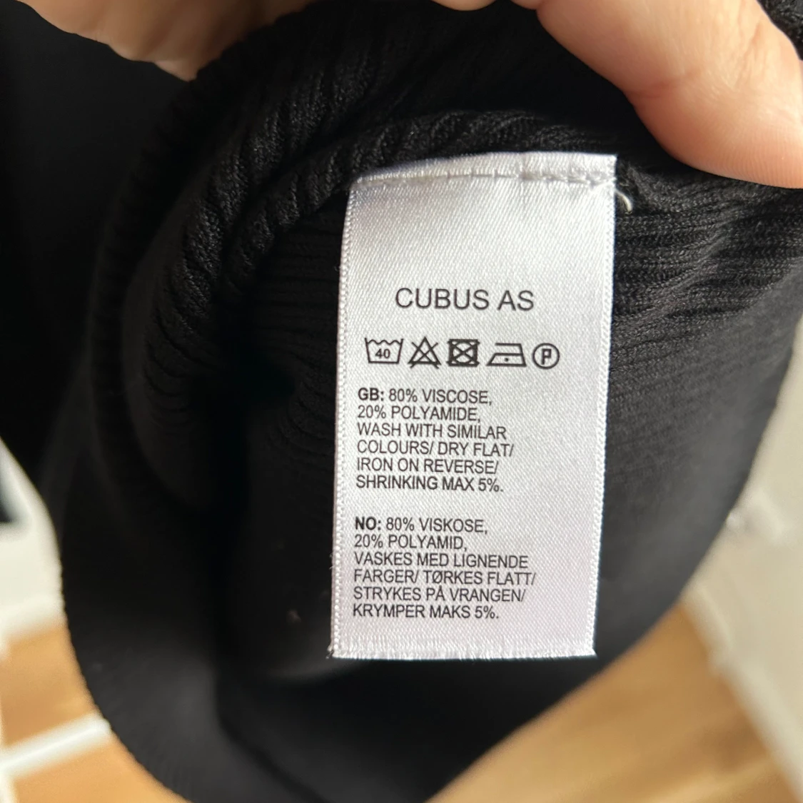 Stickad halvpolo - 91