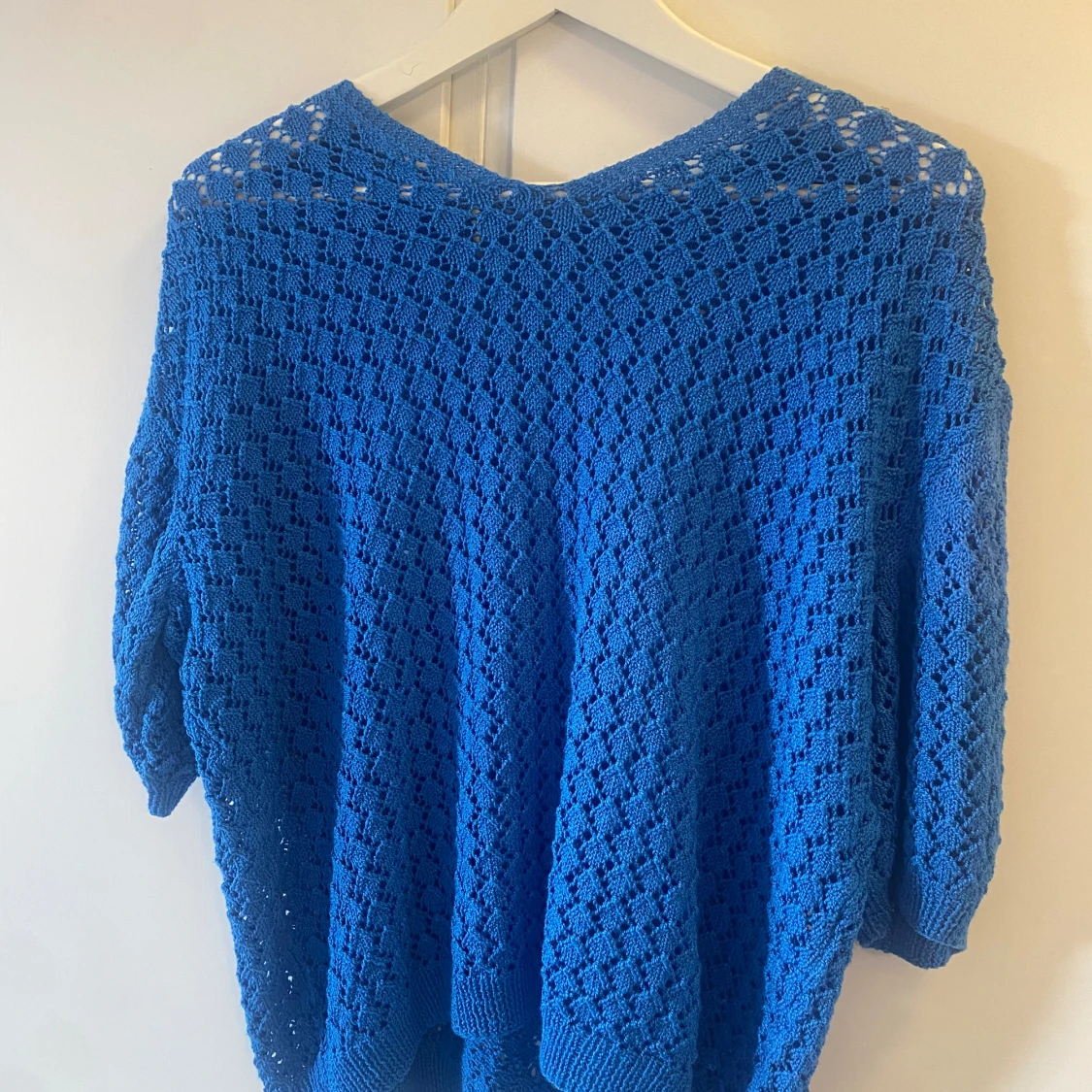 blue knit