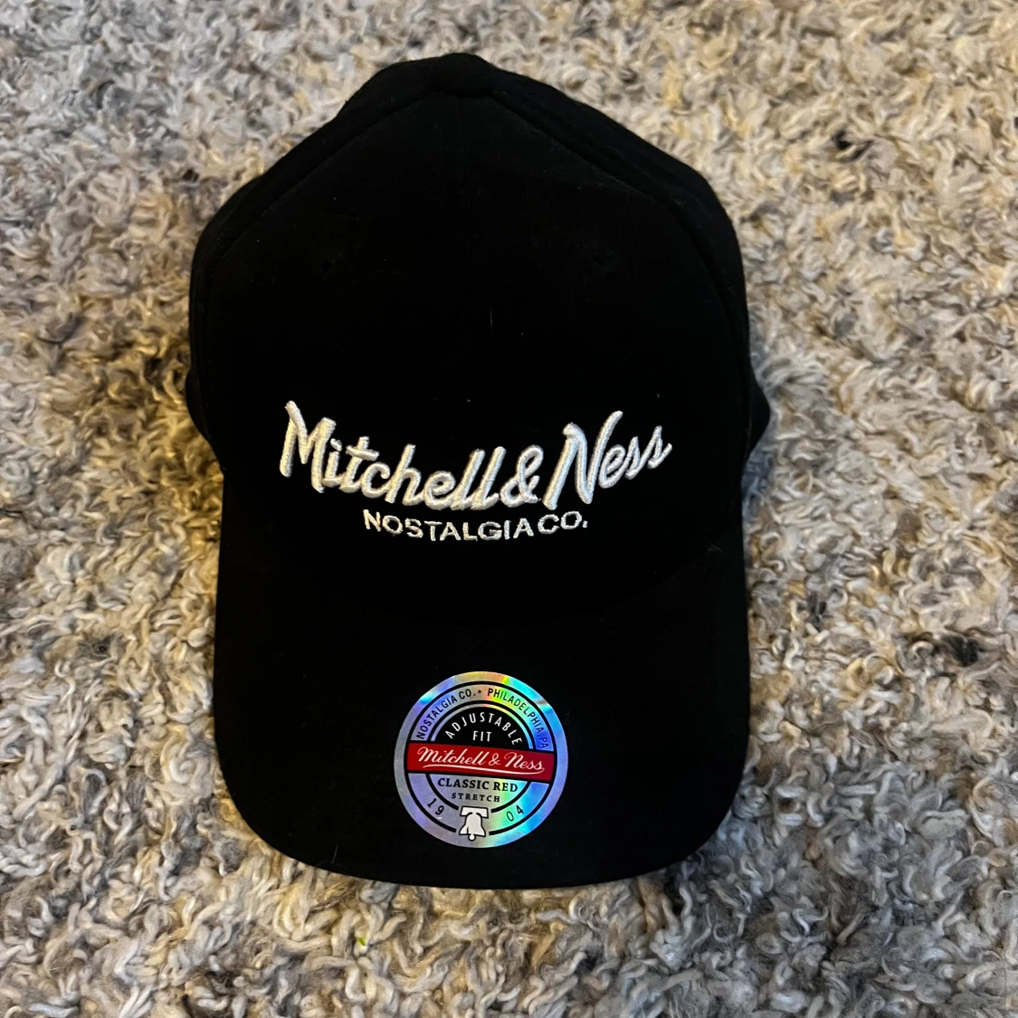 Svart keps från Mitchell & Ness