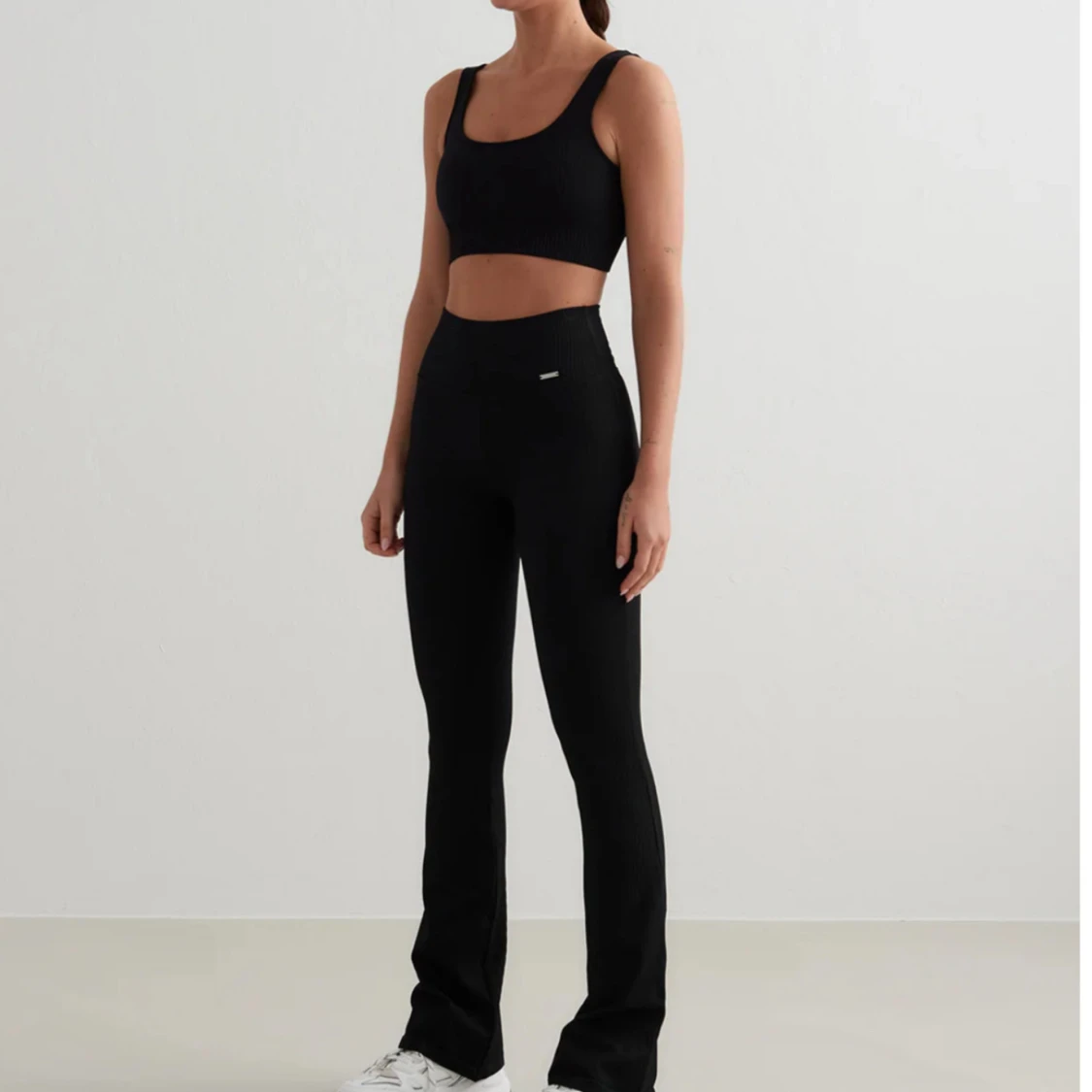 Ribbade flare tights - 91