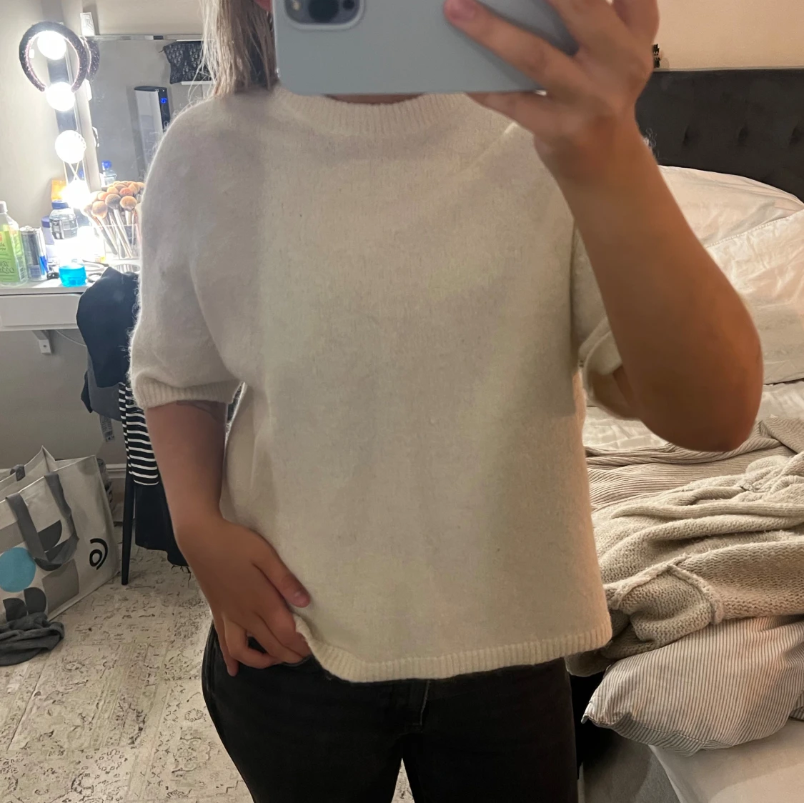 Stickad t shirt  - 90