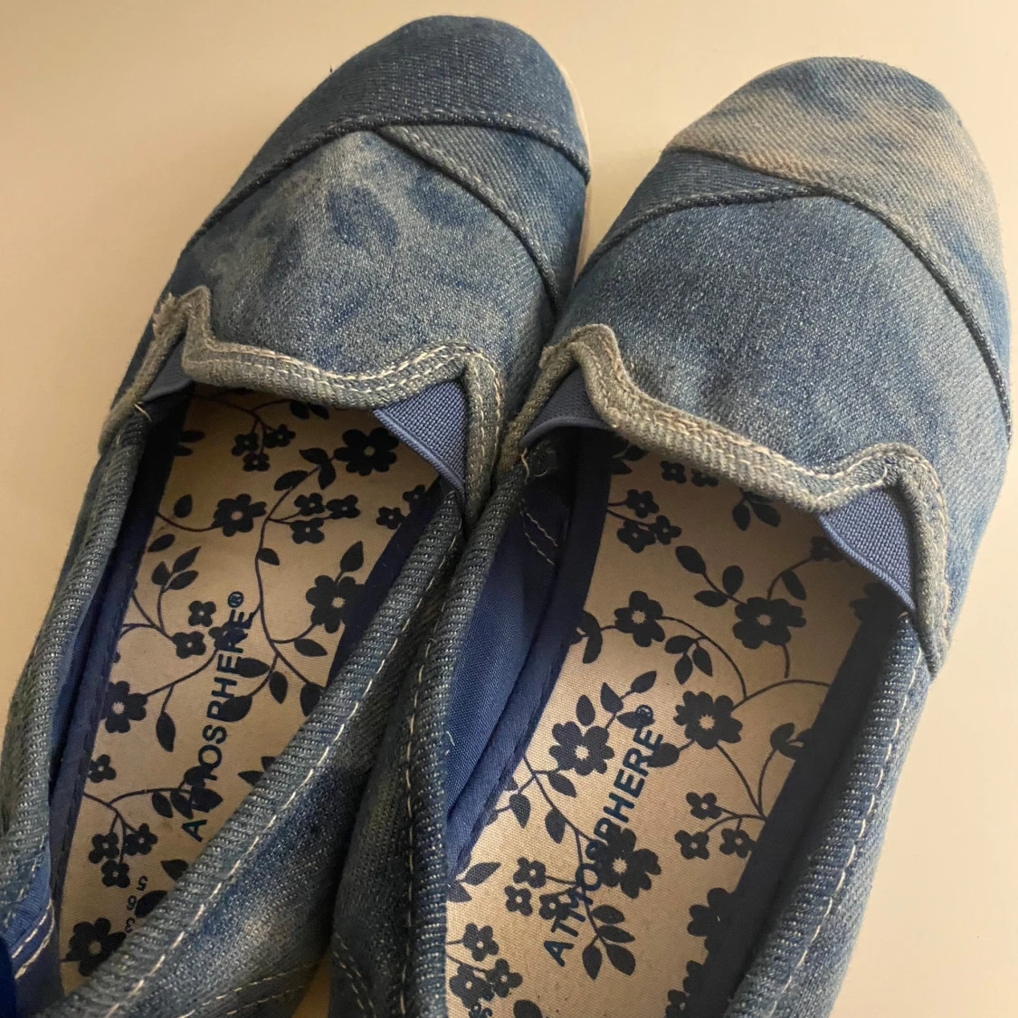 Blå loafers från Atmosphere - 3