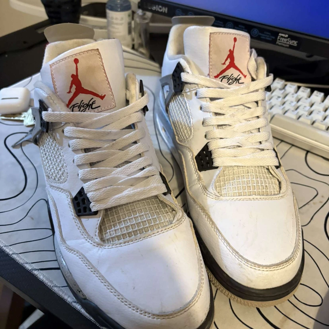 Vita Nike Air Jordan 4