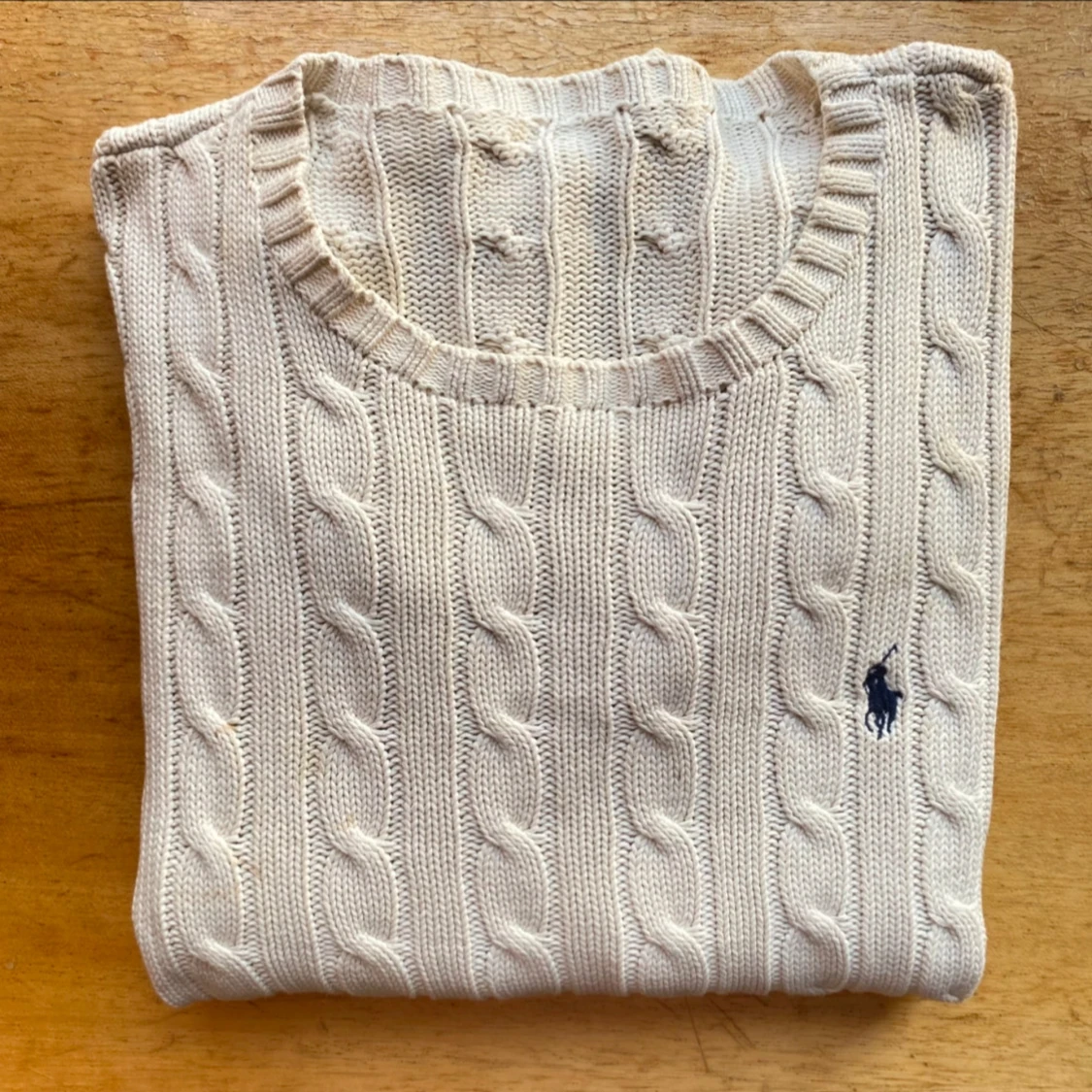 Stickad Ralph Lauren tröja  - 92