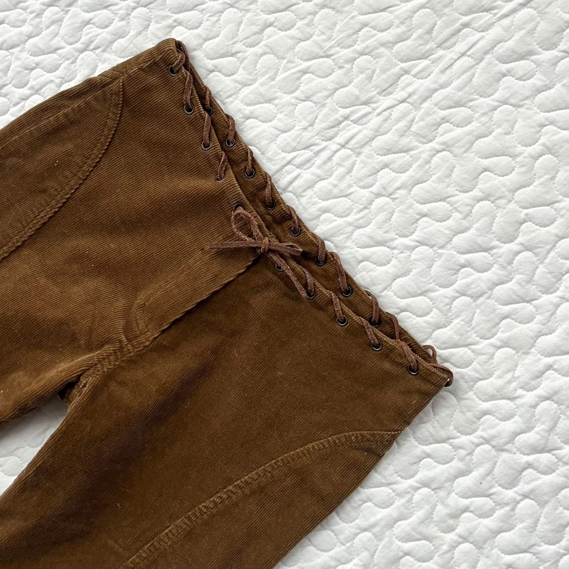 Lågmidjade vintage byxor - 90