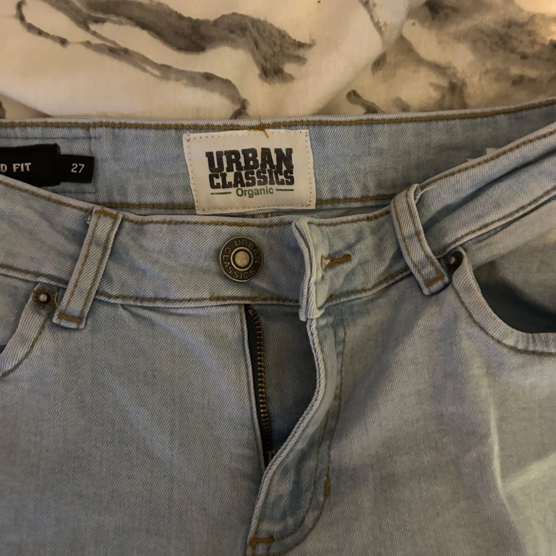 Ljusblå jeans från Urban Classics - 91