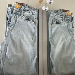 Ljusblå jeans - Ljusblå jeans från Gina young, storlek 158, passar ca 160cm/xxs/xs💓 raka i modellen 