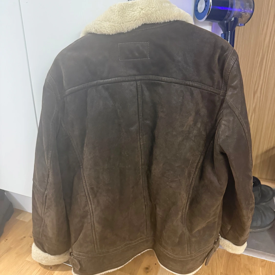 Brun skinnjacka från Jofama - 90