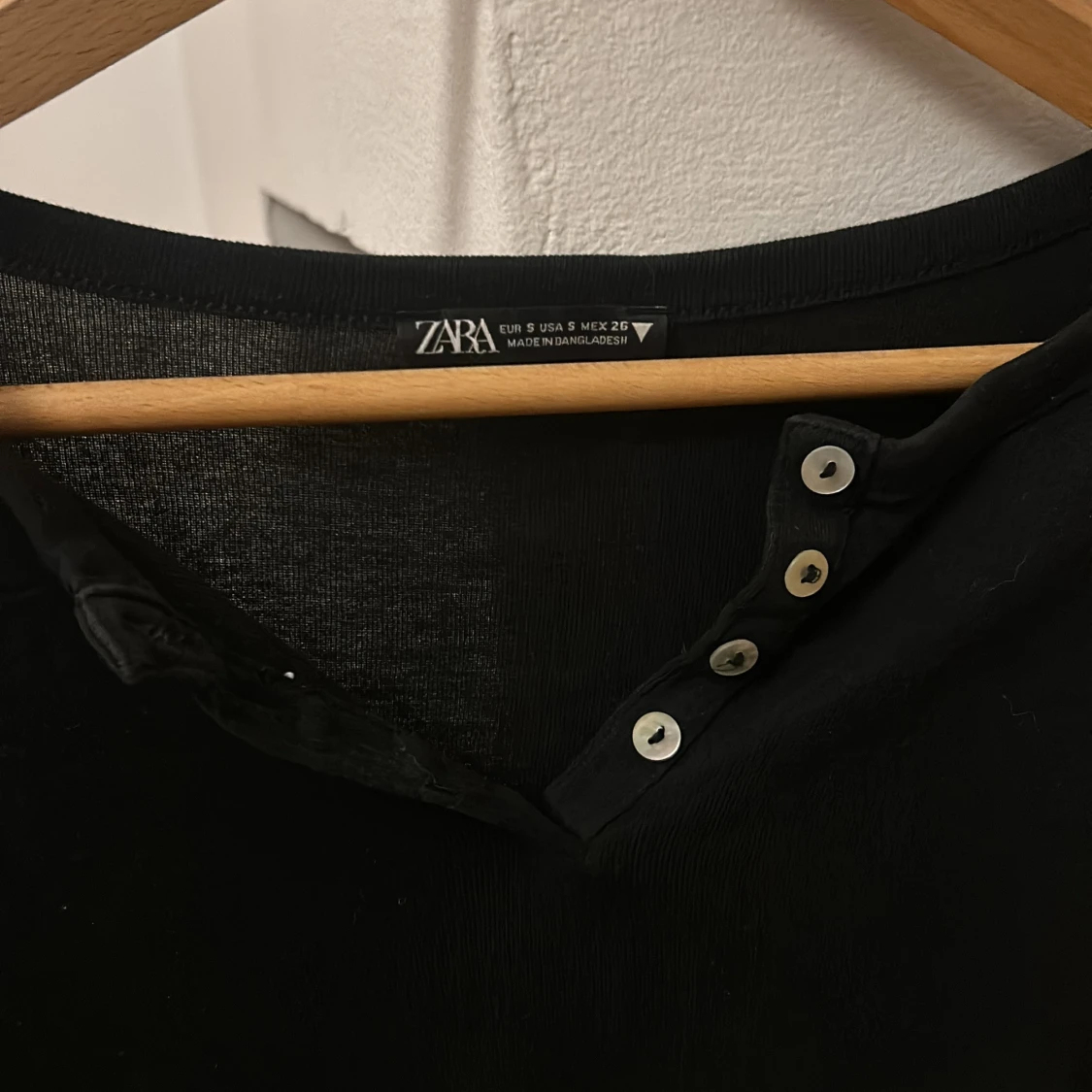 Svart långärmad topp från Zara - 91