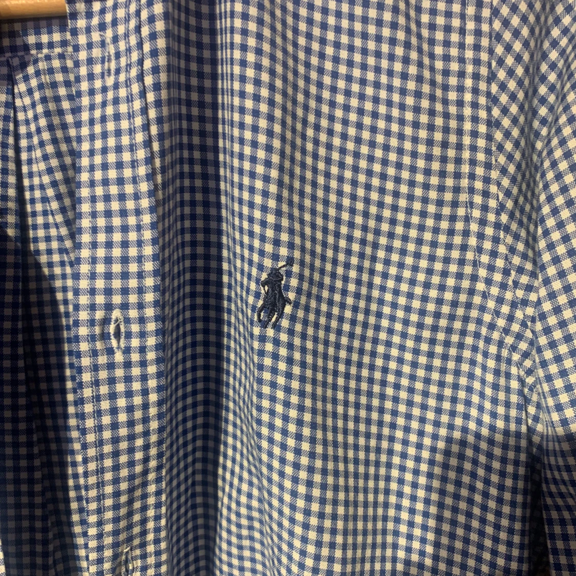 Blårutig skjorta från Ralph Lauren - 91