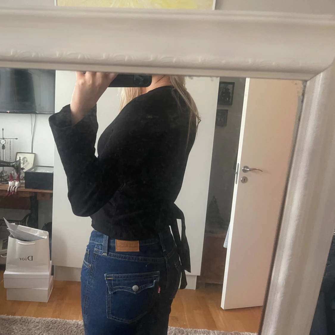 Långärmad topp - 90