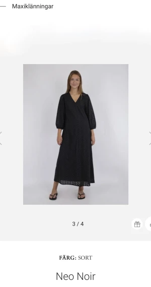 Neo Noir svart klänning - Bra skick💗 nypris ca 1000kr☺️