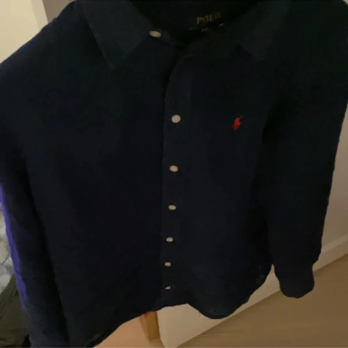 Ralph lauren linne skorta