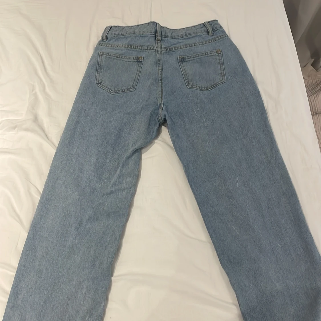 Ljusblåa jeans för barn - 90