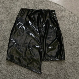 Latex kjol - Svart latex kjol